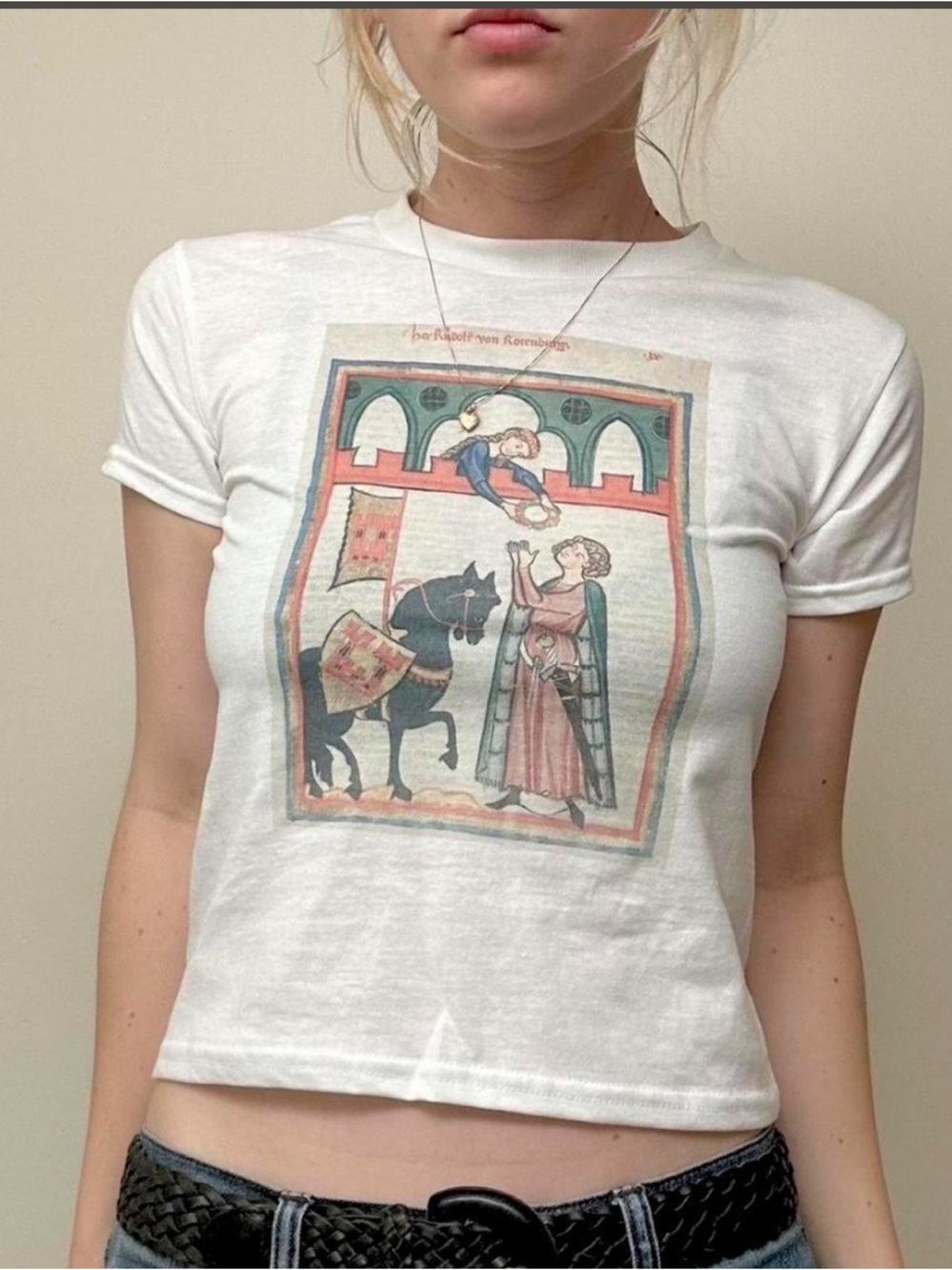 Medieval baby tee